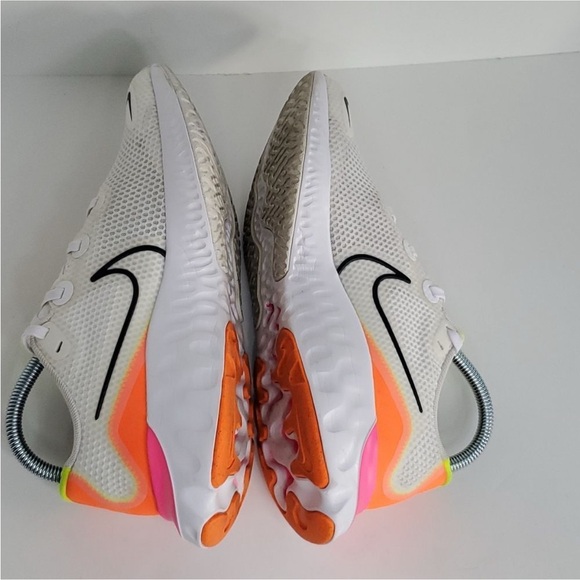 Nike Renew Run White Pink Blast CT1430-100 Size 7.5 - Picture 4 of 7